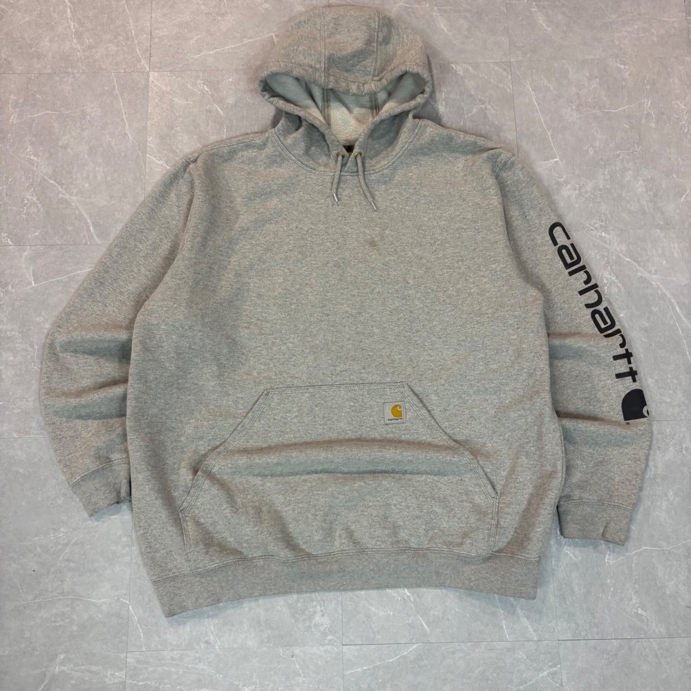 Gray Carhartt hoodie
